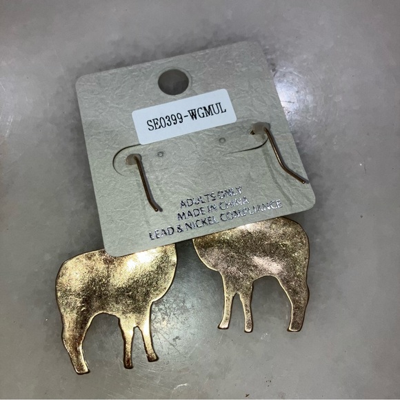 NWT Tipi Llama Alpaca Earrings - Picture 2 of 4